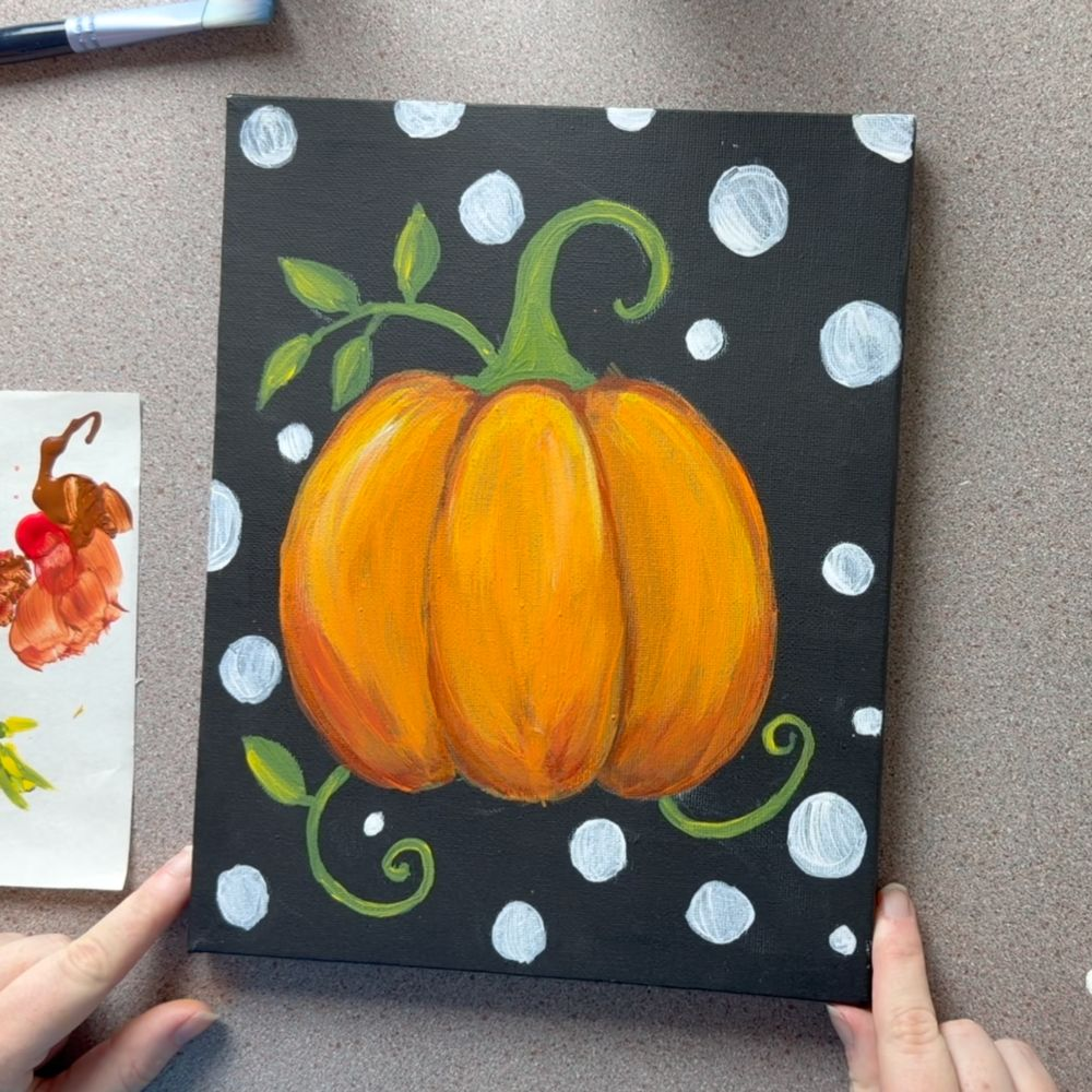 Fall Pumpkin Paint Kit